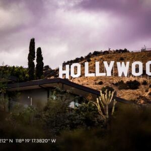 hollywood sign on canvas, canvas printing, canvas prints, wall art