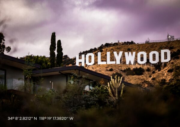 hollywood sign on canvas, canvas printing, canvas prints, wall art