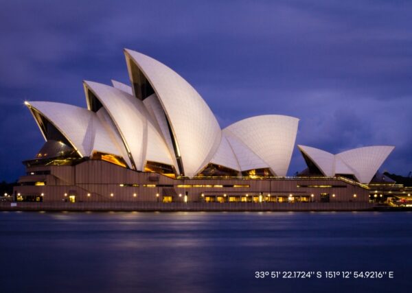 sydney opera house on canvas, canvas printing, canvas prints, wall art