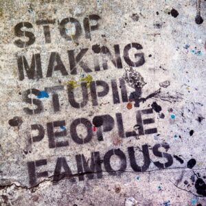 word art stupid people, on canvas, canvas printing, wall art,